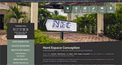 Desktop Screenshot of nordespaceconception.com